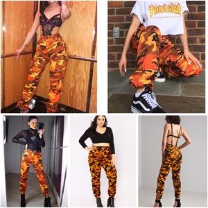 CAMO CARGO PANTS